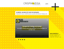 Tablet Screenshot of crispimmaisveiga.com.br